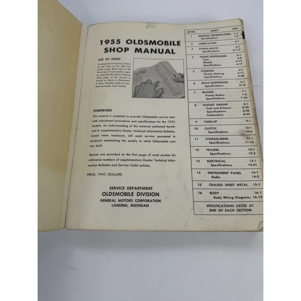 1955 Oldsmobile Shop Service Repair Manual Book Engine Drivetrain Electrical